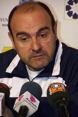 Trifón Poch, entrenador del CB Granada (GRJ)
