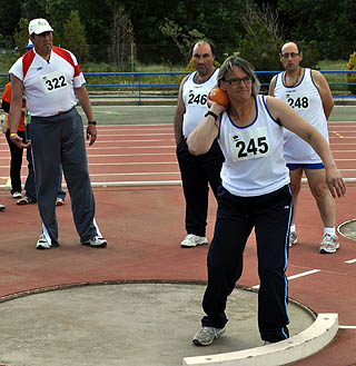 Las pruebas de peso y velocidad fueron las protagonistas (GRJ)