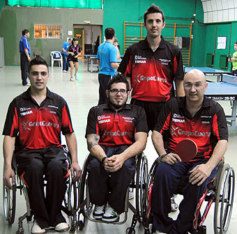 Equipo de discapacitados del CajaGranada CTM (GRJ)