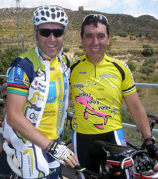 Juan Zamora junto a Francis Cabello (GRJ)