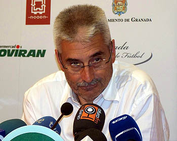 Fabri González durante la rueda de prensa previa al partido (GRJ)
