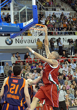 Nacho Martín en el encuentro ante Fuenlabrada (ACB.COM)