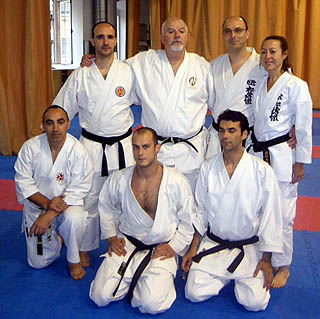 Parte del grupo con Patrick McCarthy en Madrid (GRJ)