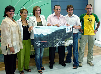 Un momento de la presentación del Al-Andalus Ultra Rail (GRJ)