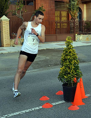 Dani Pedraza en una competición provincial (GRJ)