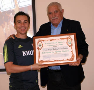 Miguel Rodrigo junto a Antonio Mendoza (GRJ)