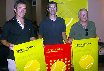 Un momento de la presentación del XXXII Open Ciudad de Loja