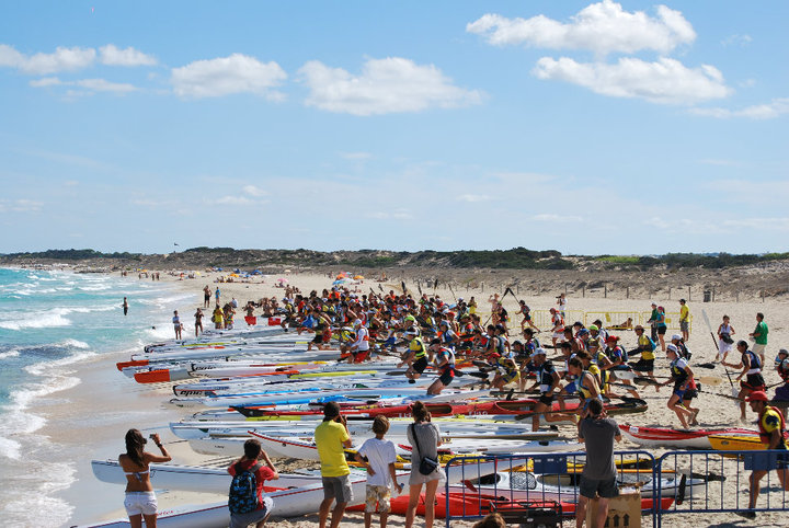 Las playas de Formentera acogieron la competición