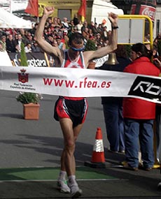 Alejandro Cambil, atleta accitano