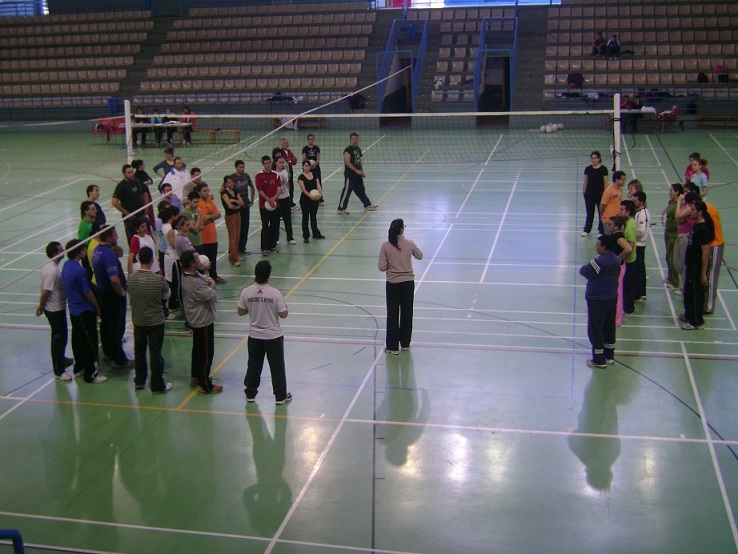 El voleibol es uno de los deportes que se ofertan