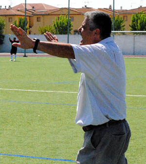 Paco Martín `Wiwa`, entrenador cullero (A. RIVERA)