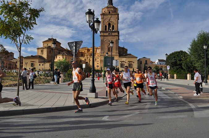 Cambil en su última competición con el ADA Guadix el pasado domingo