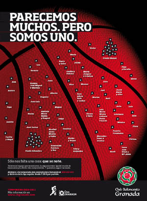Cartel de la nueva campaña publicitaria del Cebé