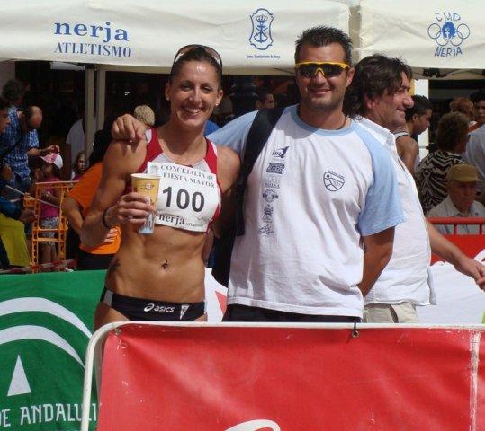 Ainhoa Pinedo y Víctor Manuel Sánchez en Nerja