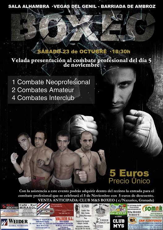 Cartel del primero de los eventos