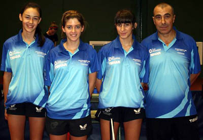 Equipo femenino del CajaGranada en la División de Honor (GRJ)