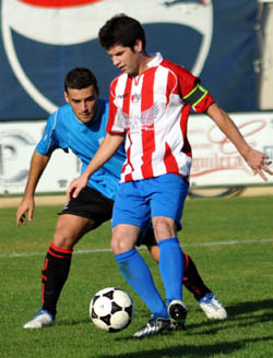 Ismael Padial se ha lesionado (A. RIVERA)