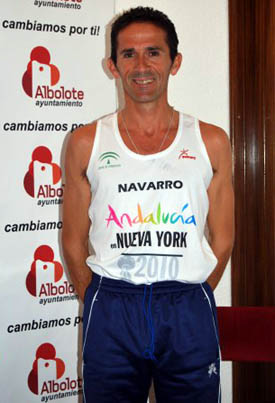 Ruiz Navarro antes de marchar a Nueva York