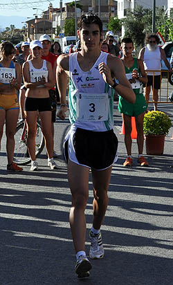 Alberto Amezcua, atleta accitano