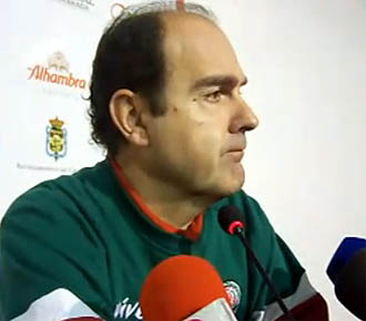 Trifón Poch durante la comparecencia de prensa (GRJ)