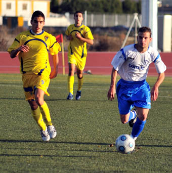 El CD Santa Fe continúa en puestos de descenso (BALDO)