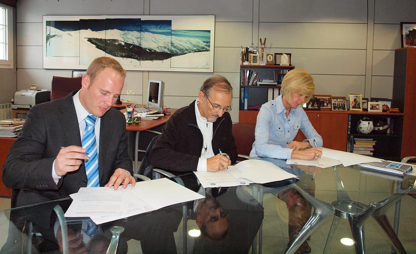 Firma del convenio