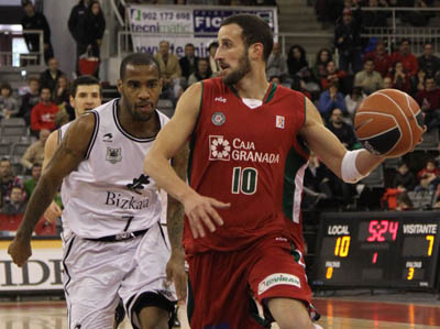 Nico Gianella vuelve a entrenar con el resto del grupo (PHOTO ACB)