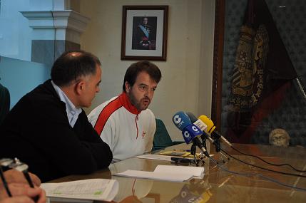 Jesús Samaniego en rueda de prensa