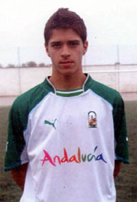 Antonio Marín con la selección andaluza