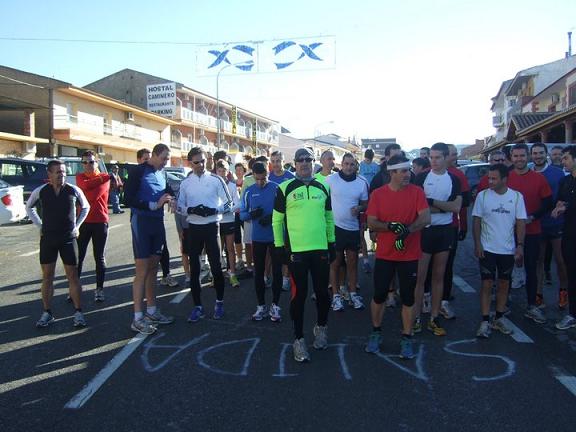 Un momento de la San Silvestre en Purullena