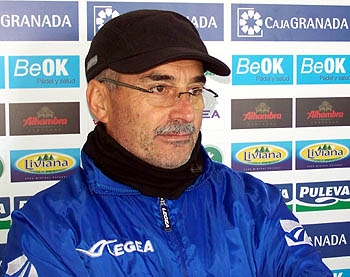 Fabri González, durante una rueda de prensa. (GRJ)
