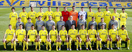 Plantilla al completo del filial castellonense para la presente temporada 2010/11 