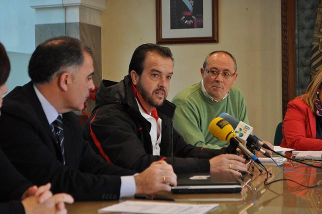 Jesús Samaniego en la presentación del Cross