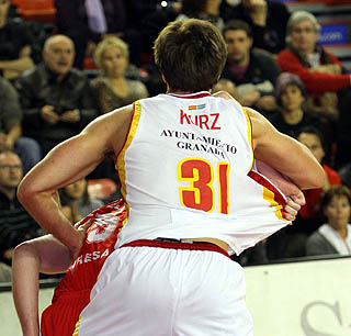 Robert Kurz es uno de los protagonistas indirectos del partido de esta tarde (PHOTOACB)
