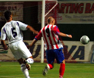 Jurado en el encuentro ante el Jaén (J.M. ALONSO)