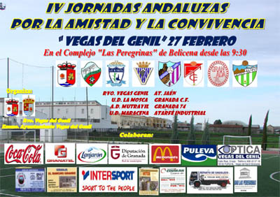 Cartel oficial de las Jornadas Andaluzas por la Amistad y la Convivencia (GRJ)