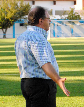 Antonio Santisteban, entrenador UD Maracena (RIVERA)