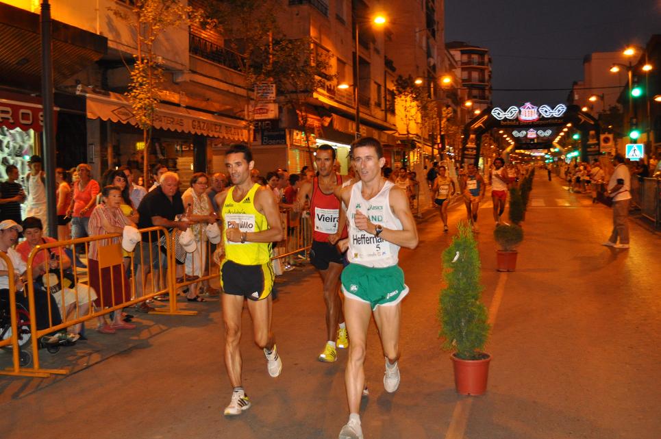 Paquillo en una de sus últimas competiciones, en 2009