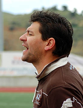 Fernando Estévez, entrenador Loja CD (CASTILLO)