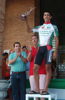 Gabriel Reguero recoje su trofeo