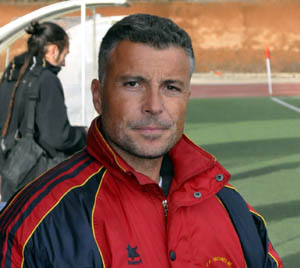 Óscar Felipe, entrenador CD Imperio (GRJ)