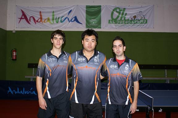 Algunos palistas del Villa de La Zubia