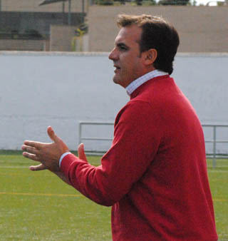 José María López durante un partido (A. RIVERA)