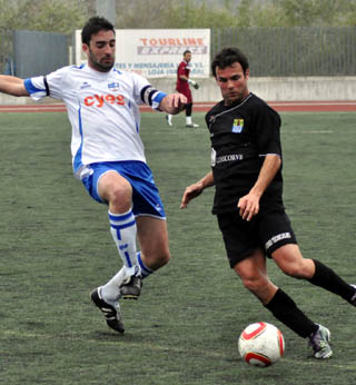 Sillero entra a un jugador marbellí (CASTILLO)