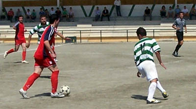 El Celtic no pudo pasar del empate en casa ante la visita del CD Imperio (LÁZARO)