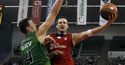Nico Gianella consiguió ante el DKV Joventud su primera nominación MVP (PHOTO ACB)