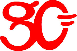 Logo del 80 aniversario del Granada CF (GRJ)