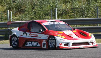 El piloto granadino Enrique Cirre rodando en el circuito del Jarama (GRJ)