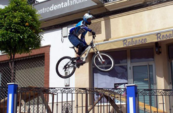 Víctor Arjona, componente del Buguibikes Albolote (ARCHIVO)