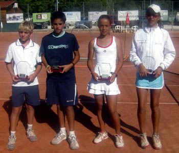 Finalistas del Andaluz en categoría Alevín (P. CASTILLO)